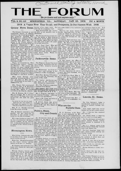 The Forum, Jan 25, 1908