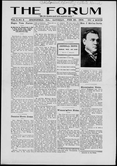 The Forum, Feb 29, 1908