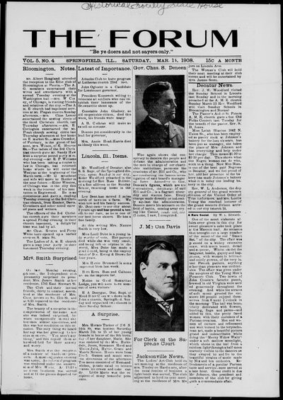 The Forum, Mar 14, 1908