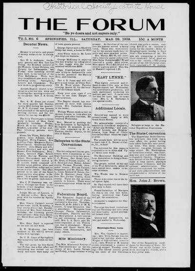 The Forum, Mar 28, 1908