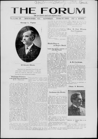 The Forum, Jun 27, 1908