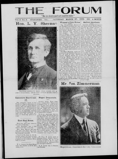 The Forum, Mar 27, 1909