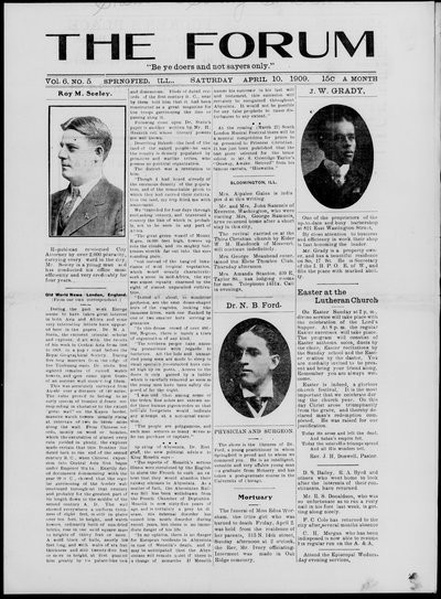 The Forum, Apr 10, 1909