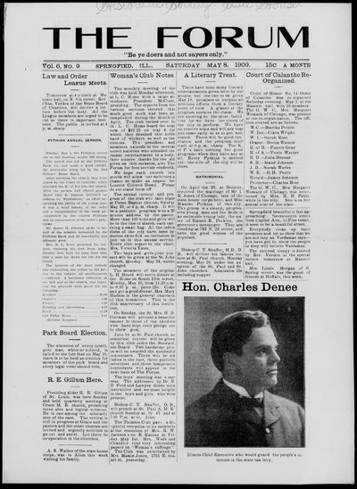 The Forum, May 8, 1909