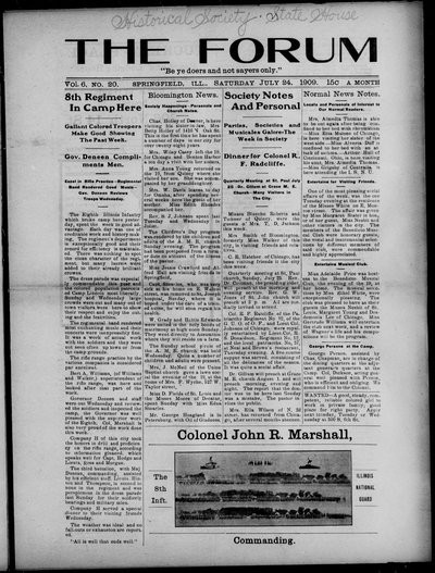 The Forum, Jul 24, 1909