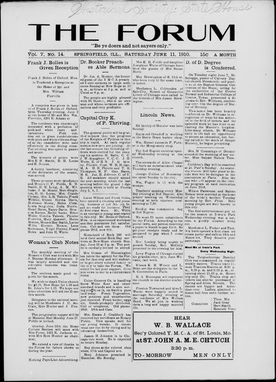 The Forum, Jun 11, 1910