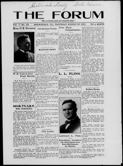 The Forum, Aug 20, 1910