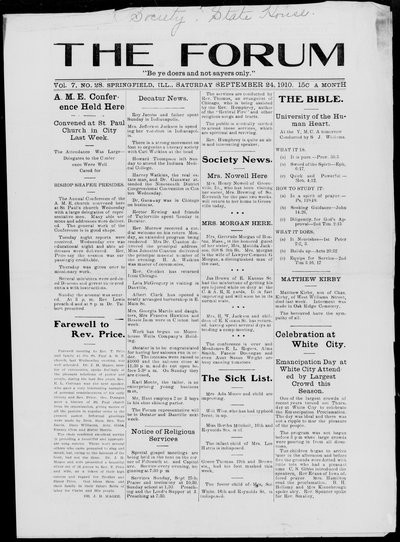 The Forum, Sep 24, 1910