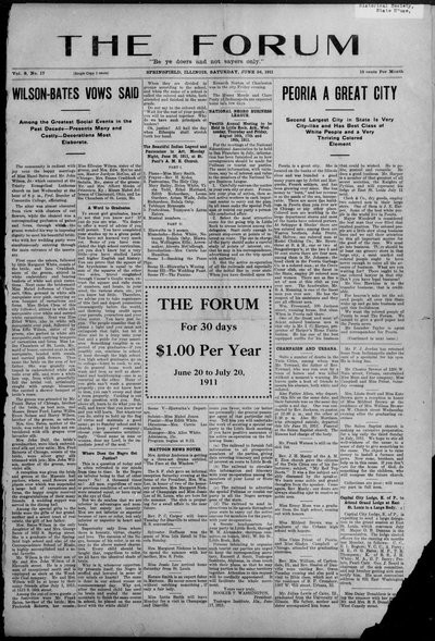 The Forum, Jun 24, 1911