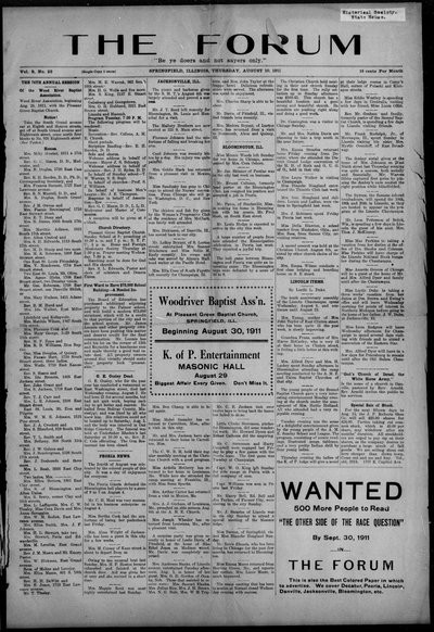 The Forum, Aug 10, 1911