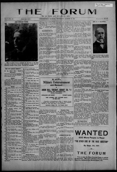 The Forum, Aug 17, 1911