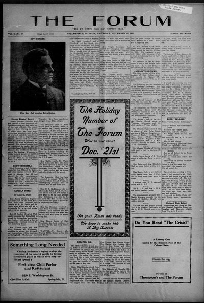 The Forum, Nov 16, 1911