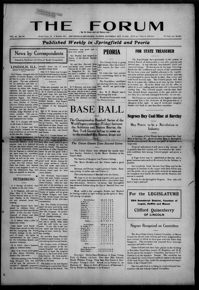 The Forum, Oct 10, 1914