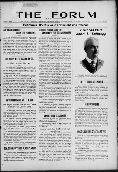 The Forum, Mar 13, 1915