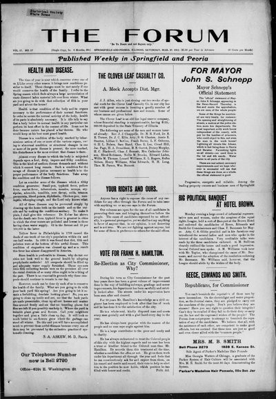 The Forum, Mar 27, 1915