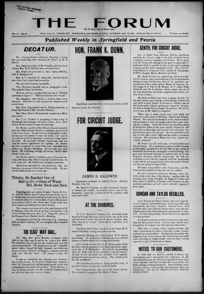 The Forum, May 22, 1915