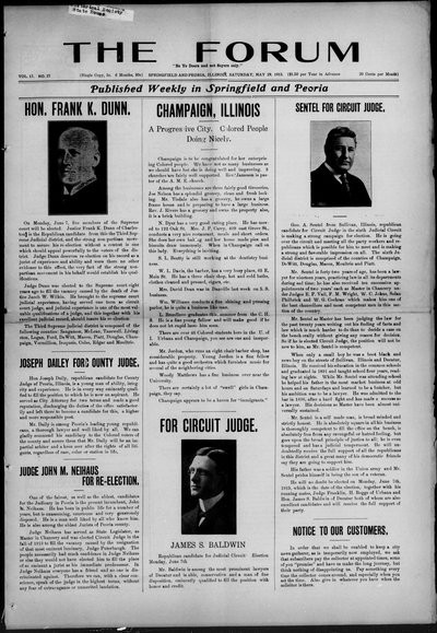 The Forum, May 29, 1915