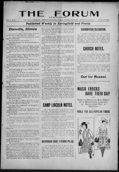 The Forum, Aug 21, 1915