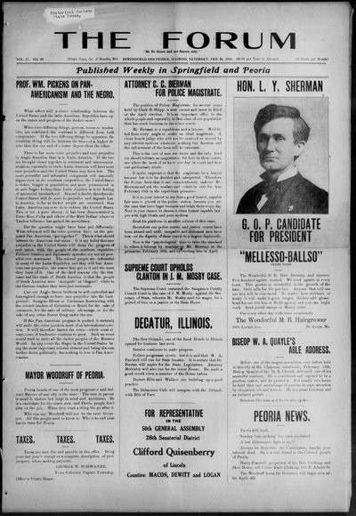 The Forum, Feb 26, 1916