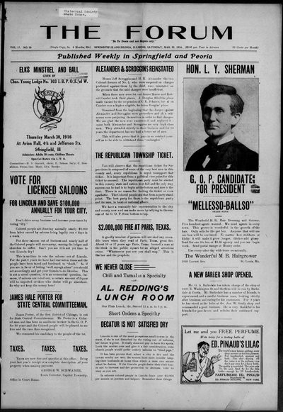 The Forum, Mar 25, 1916