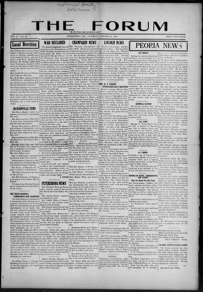 The Forum, Oct 21, 1916
