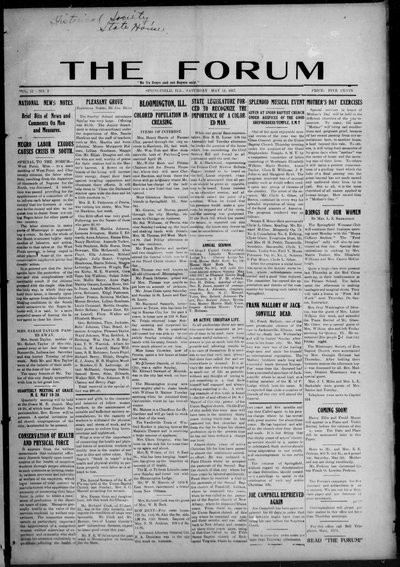 The Forum, May 12, 1917