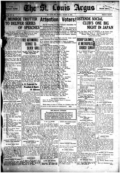 St. Louis Argus, Mar 12, 1915