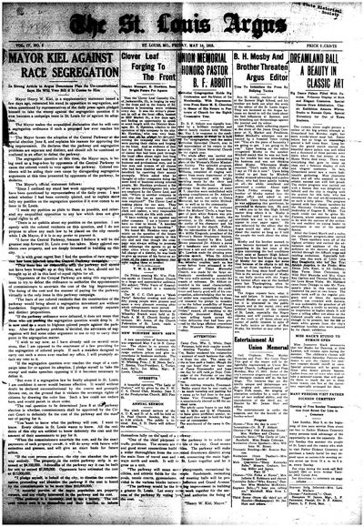 St. Louis Argus, May 14, 1915