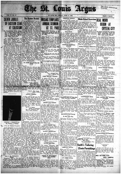 St. Louis Argus, Jun 11, 1915