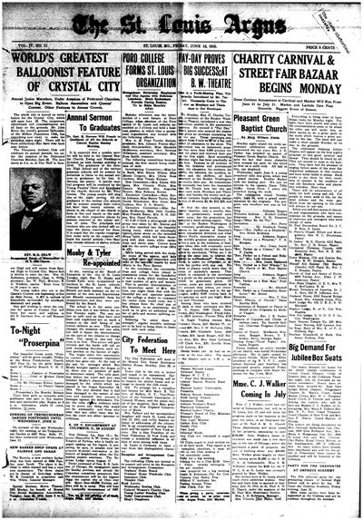 St. Louis Argus, Jun 18, 1915