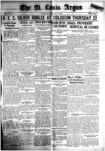 St. Louis Argus, Jul 16, 1915