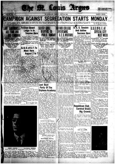 St. Louis Argus, Jul 30, 1915