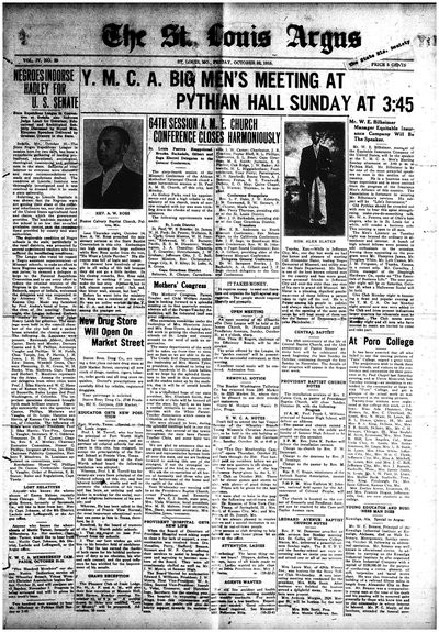 St. Louis Argus, Oct 22, 1915