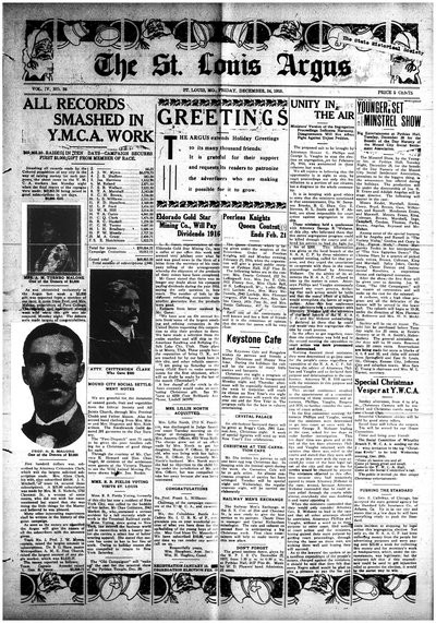 St. Louis Argus, Dec 24, 1915