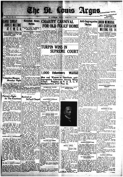 St. Louis Argus, Feb 11, 1916