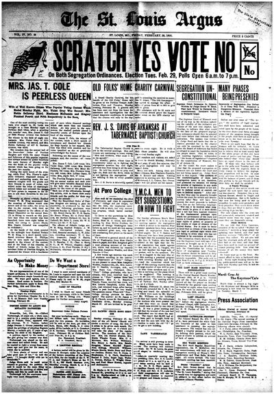 St. Louis Argus, Feb 25, 1916