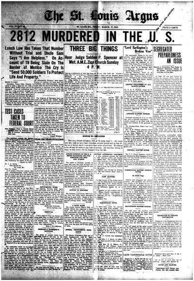 St. Louis Argus, Mar 17, 1916