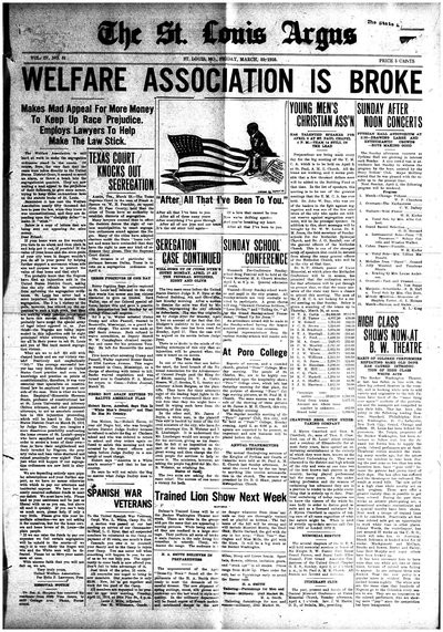 St. Louis Argus, Mar 31, 1916
