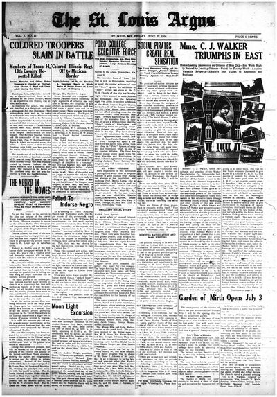 St. Louis Argus, Jun 23, 1916