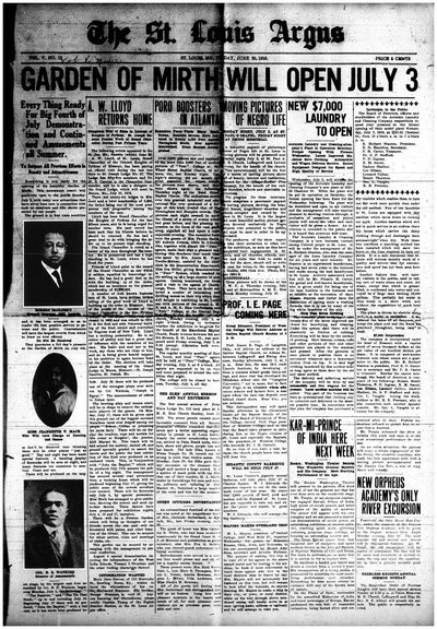 St. Louis Argus, Jun 30, 1916