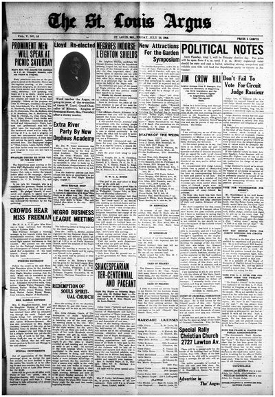 St. Louis Argus, Jul 28, 1916