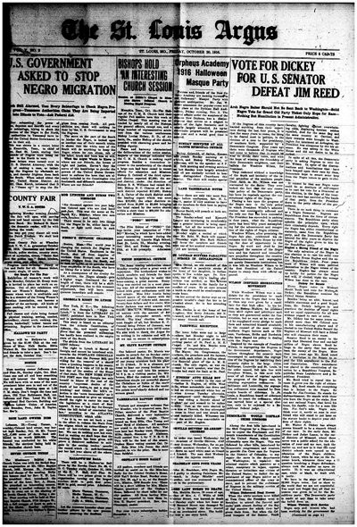 St. Louis Argus, Oct 20, 1916