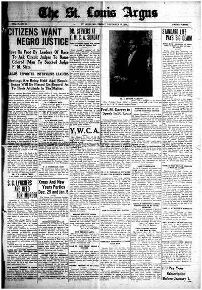 St. Louis Argus, Dec 15, 1916