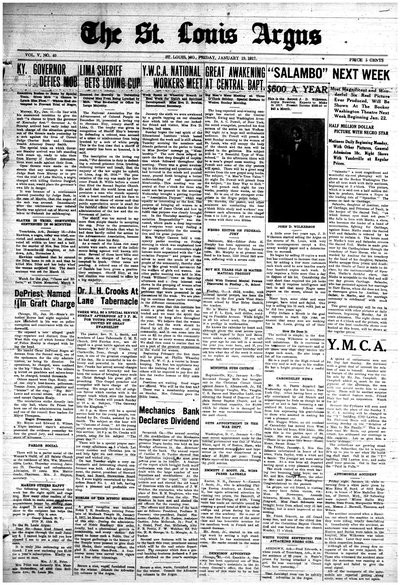 St. Louis Argus, Jan 19, 1917