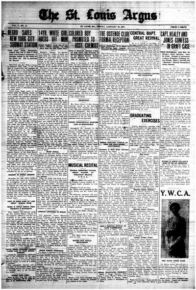 St. Louis Argus, Jan 27, 1917