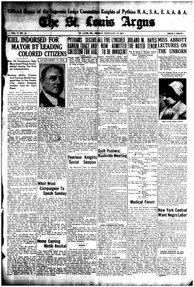 St. Louis Argus, Feb 23, 1917