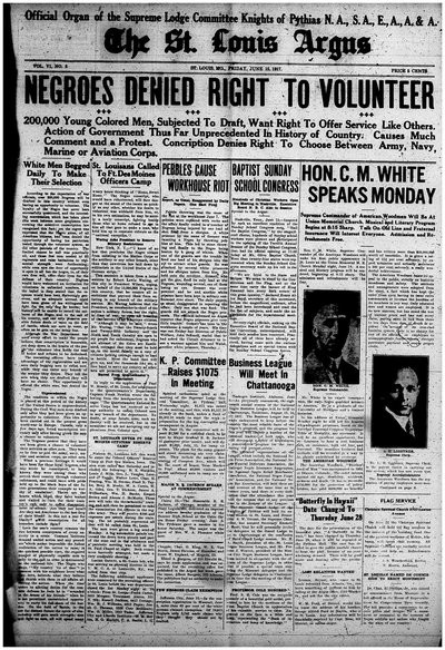 St. Louis Argus, Jun 15, 1917