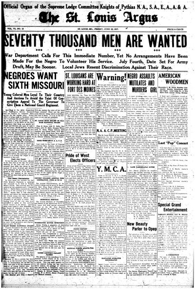 St. Louis Argus, Jun 22, 1917