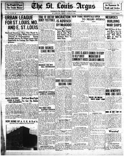 St. Louis Argus, Mar 22, 1918