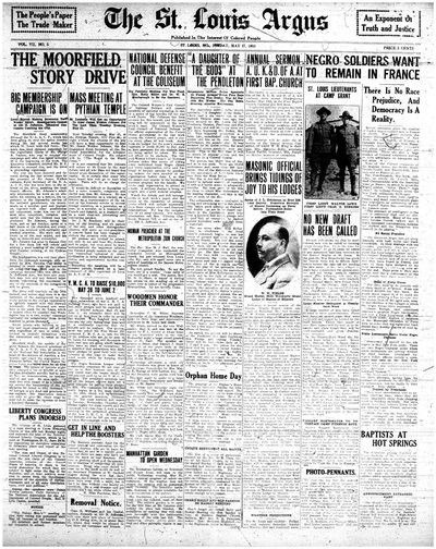 St. Louis Argus, May 17, 1918